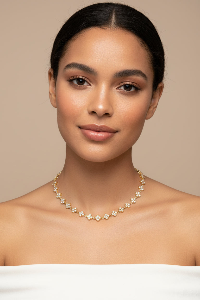 Collier ras-de-cou acier, 3 coloris – Seven Shades Réunion