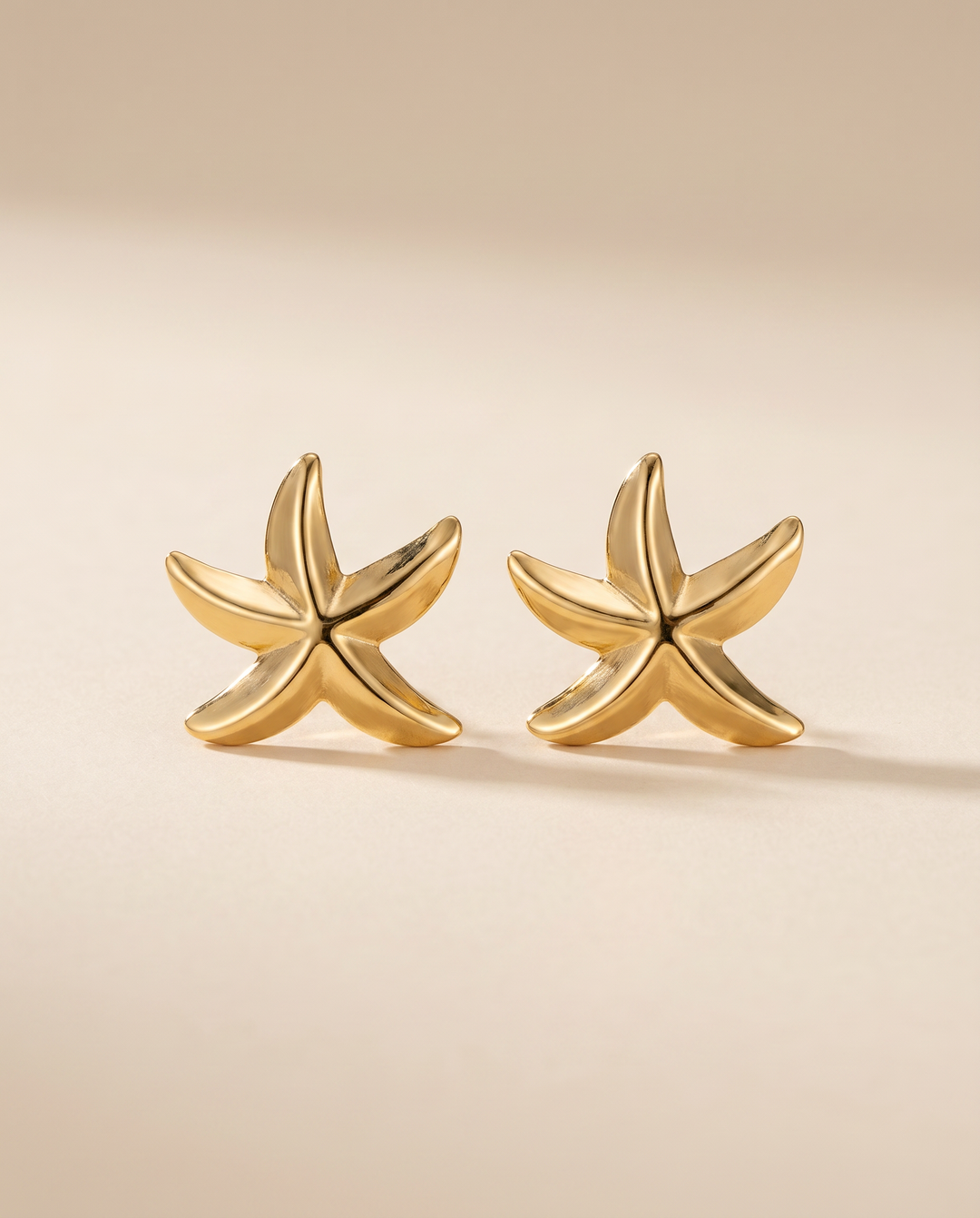 Boucles d'oreilles étoile de mer acier – Seven Shades Réunion